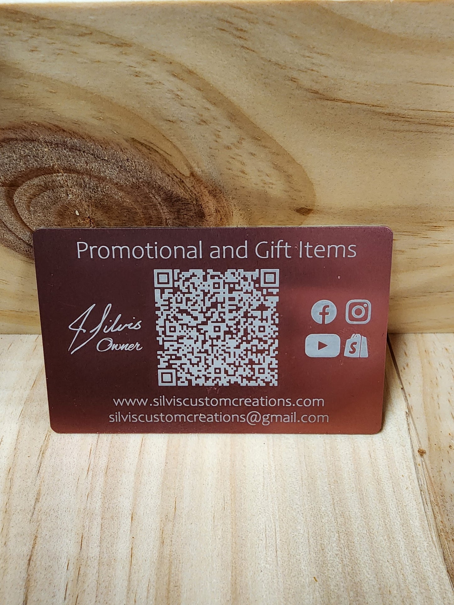 Custom Business Cards - .8mm - 10 Pack