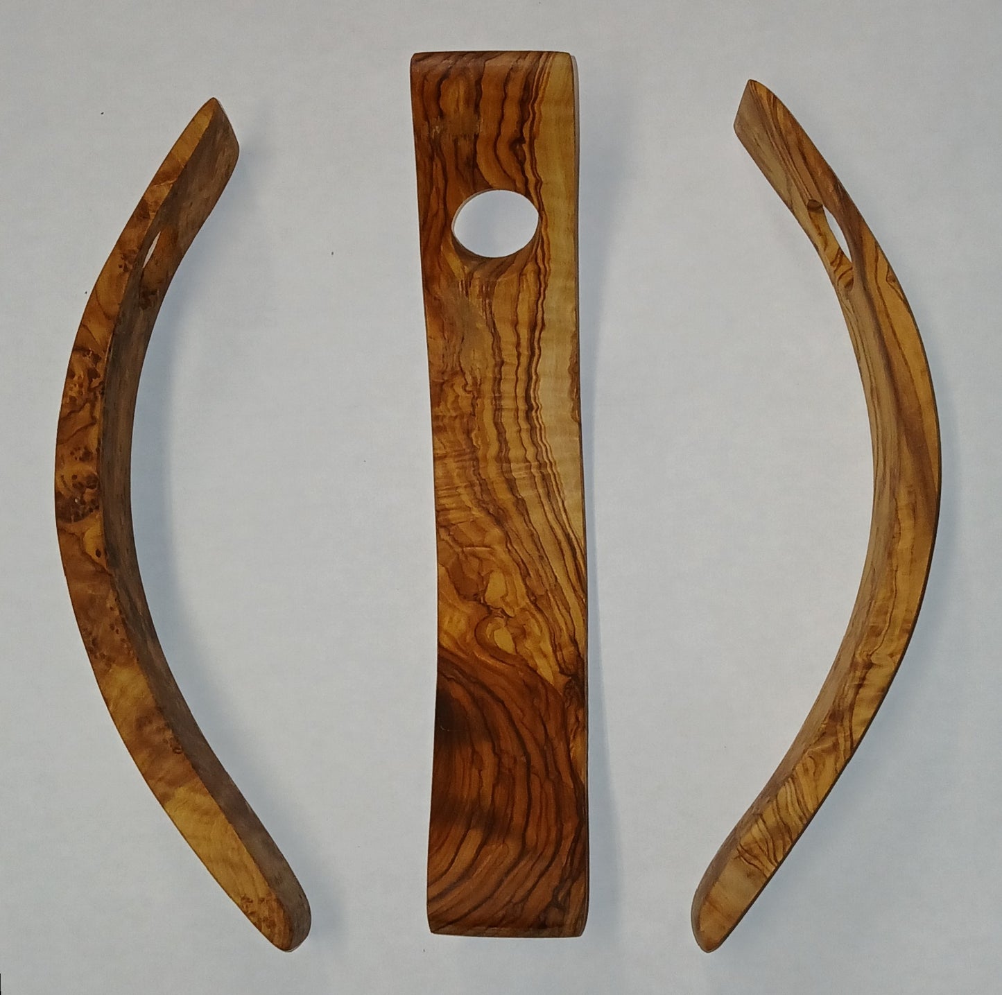 Olive Wood Wine Holder