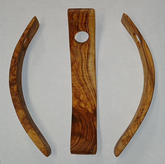Olive Wood Wine Holder