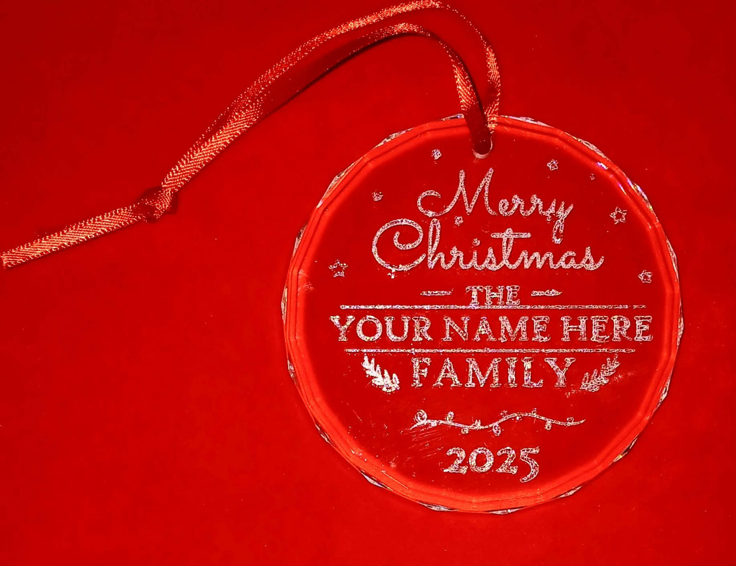 New 2025 Holiday Ornament